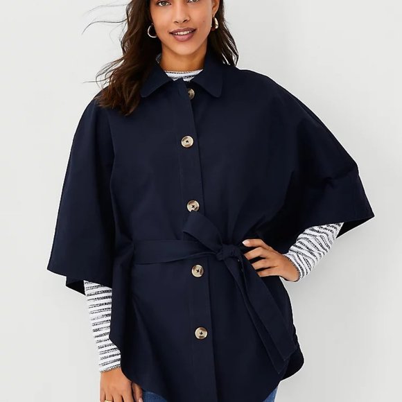 Ann Taylor Jackets & Blazers - Ann Taylor Trench Poncho